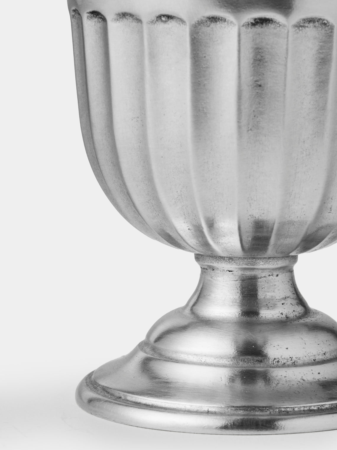 Cosi Tabellini - Impero Pewter Toothbrush Holder - Silver - ABASK
