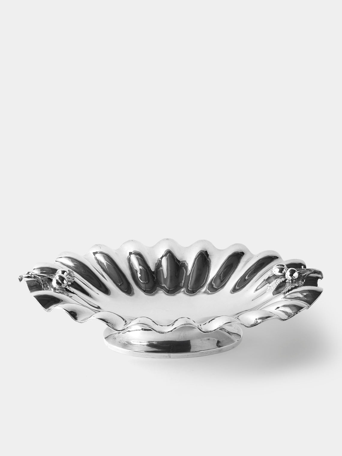 Antique and Vintage - 1920s Romeo Miracoli Solid Silver Fruit Bowl - Silver - ABASK - 