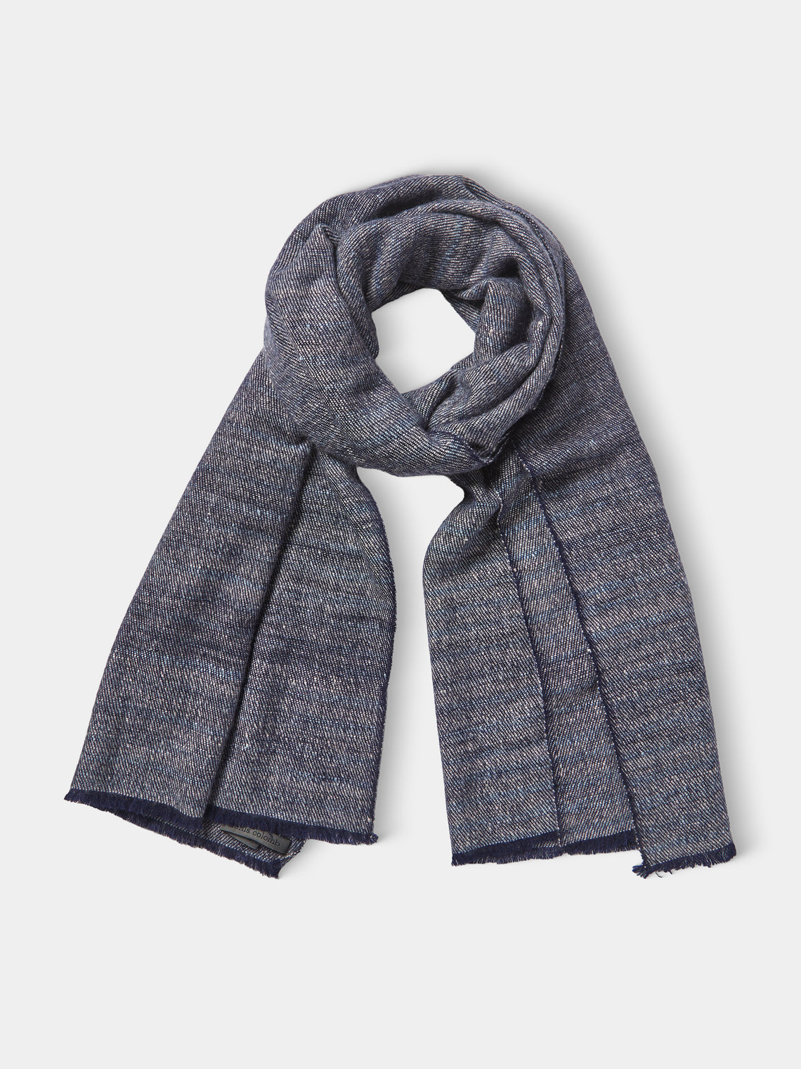 Denis Colomb - Annapurna Varanasi Cashmere Scarf | One Size - Black - ABASK - 