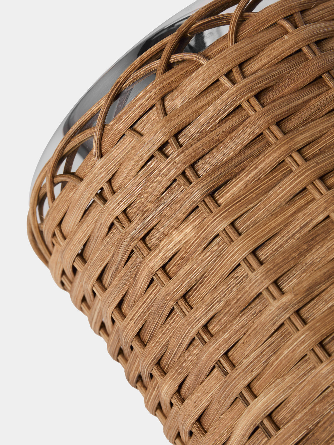 Pigment France - Menton Rattan Bottle Cooler - Brown - ABASK