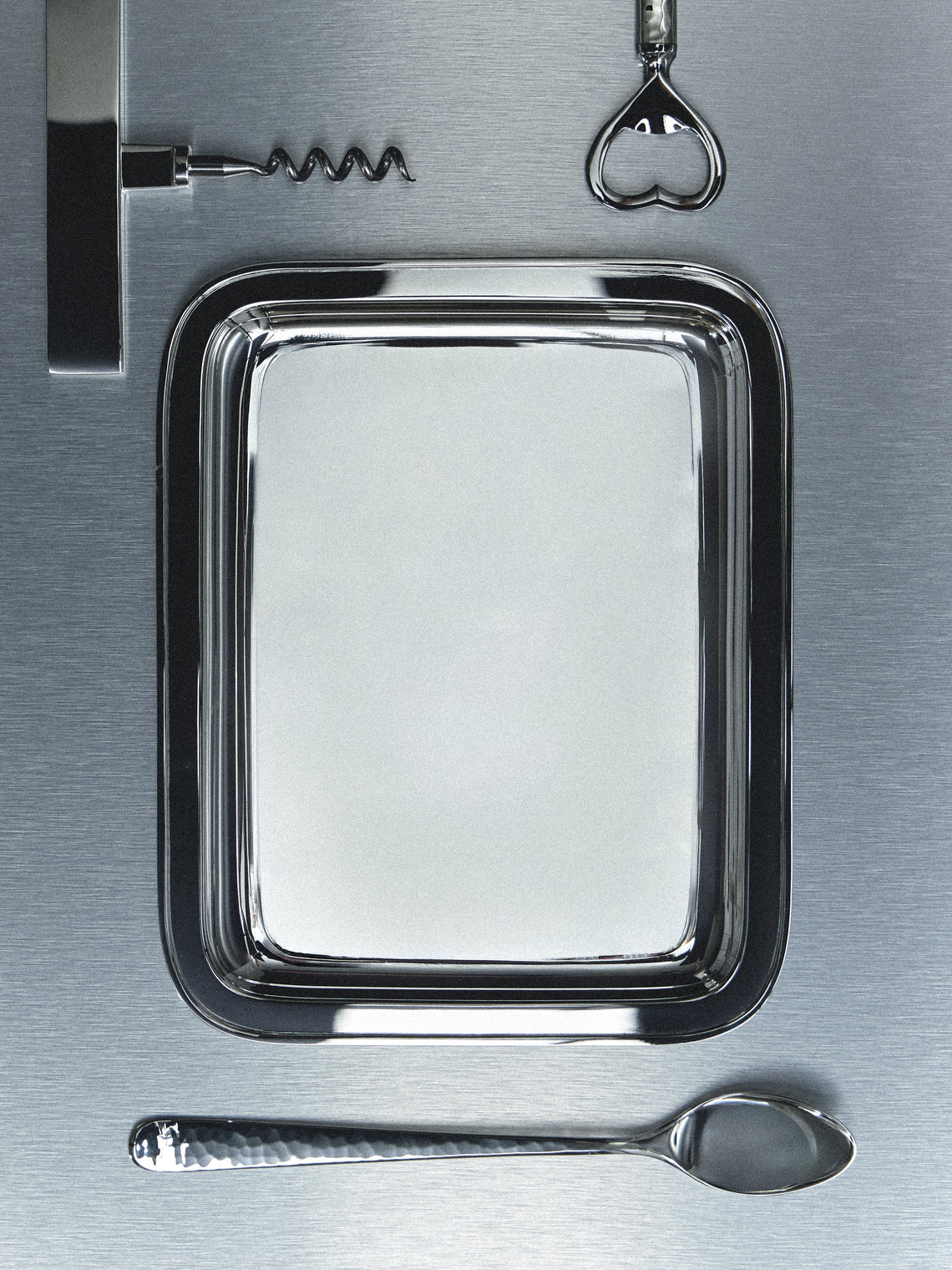 Robbe & Berking - Silver-Plated Toast Server Tray (8in/21cm) - Silver - ABASK