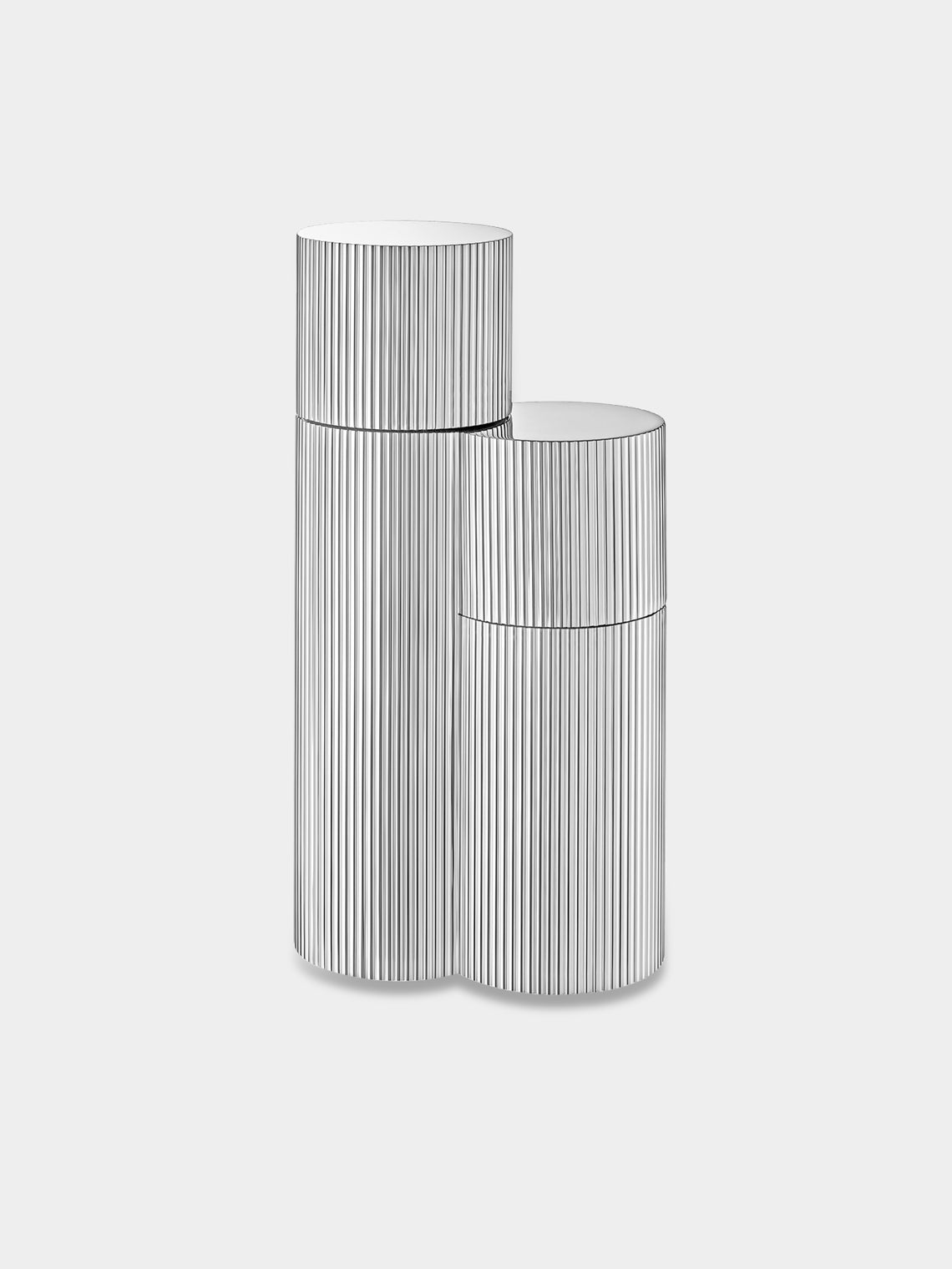 Granville Silver-Plated Salt and Pepper Mills