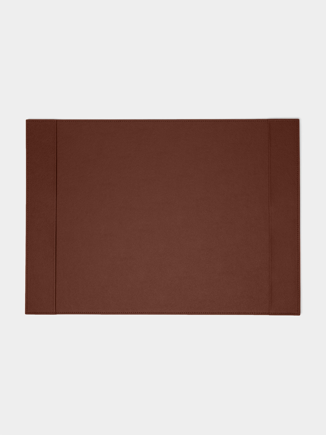 Giobagnara - Douglas Leather Desk Blotter - Brown - ABASK - 