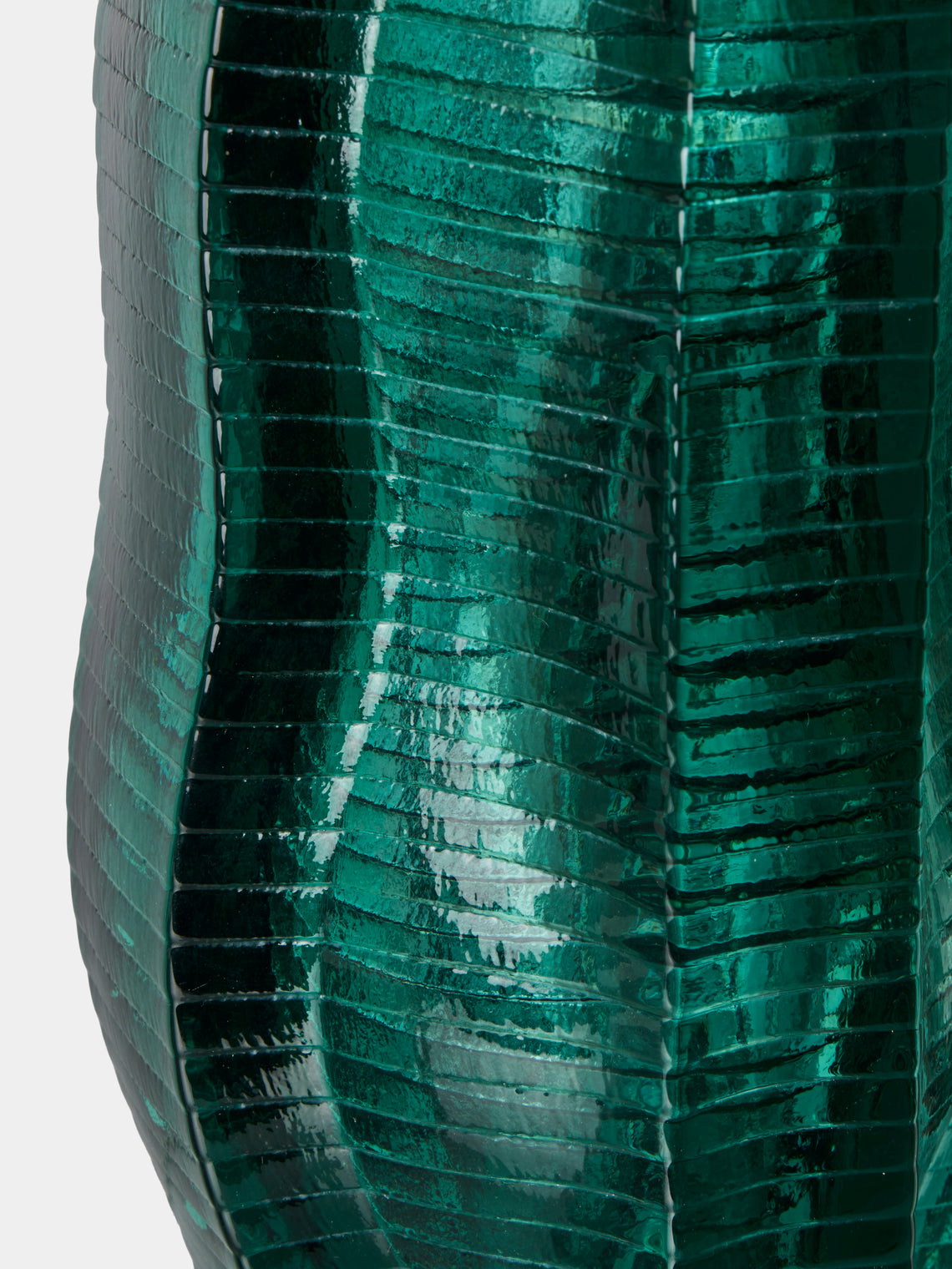 Isabella Kullmann - No. 8 Hand-Blown Glass Vase - Green - ABASK