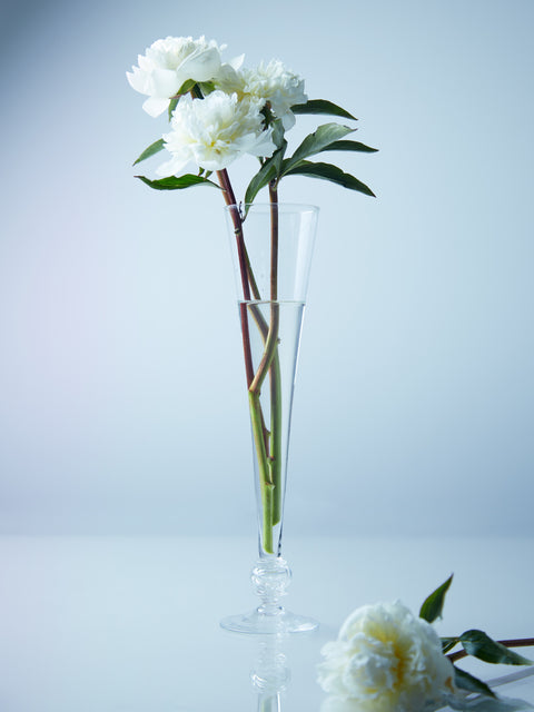 Bollenglass - Tulip Stem Hand-Blown Glass Vase -  - ABASK