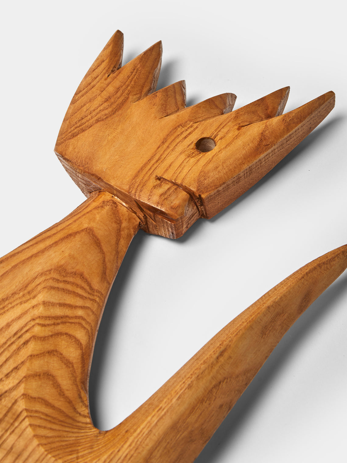 Eliot Daguet - Hand-Carved Ash Serving Board - Natural - ABASK