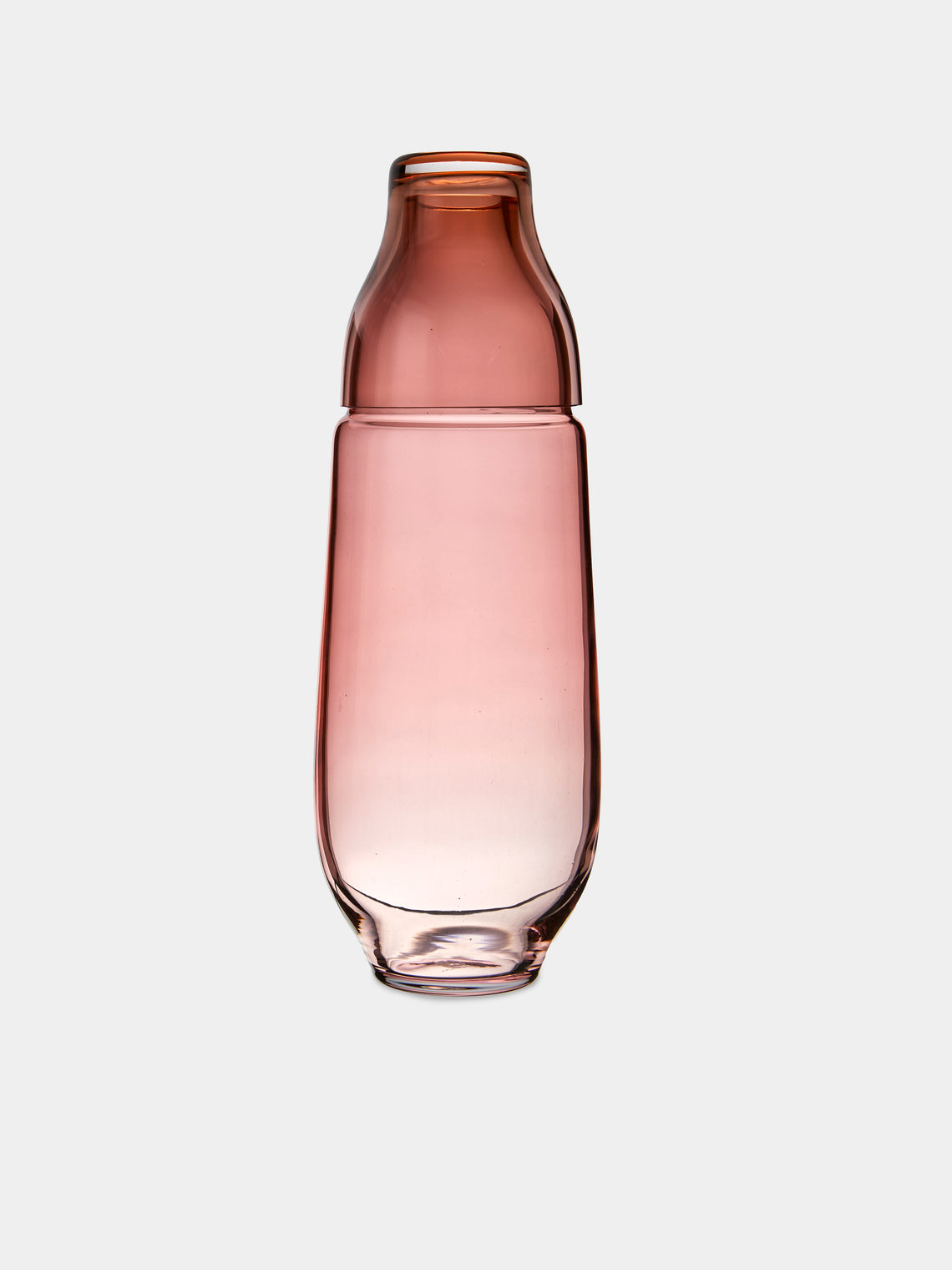 Danube Hand-Blown Bohemian Crystal Carafe and Tumbler (35oz/1L)