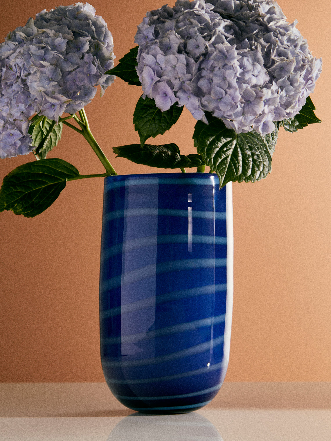 Antique and Vintage - 1970s Murano Glass Vase - Blue - ABASK