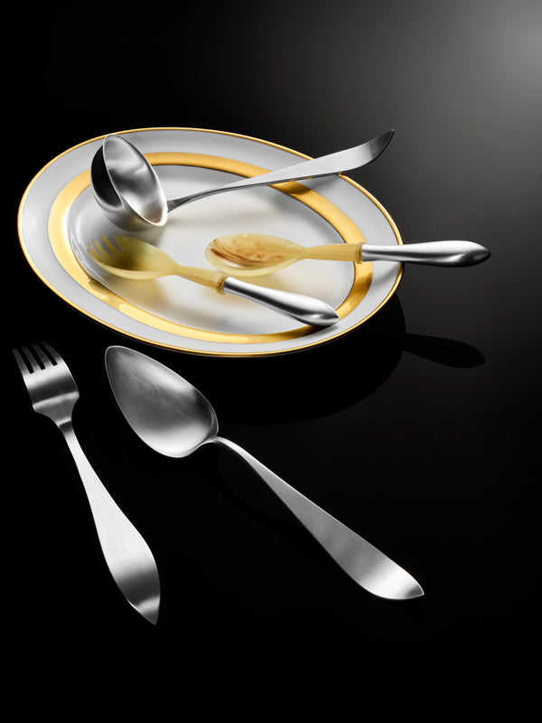 Pampaloni - Due Sicilie Silver-Plated Serving Utensils (Set of 5) - Silver - ABASK