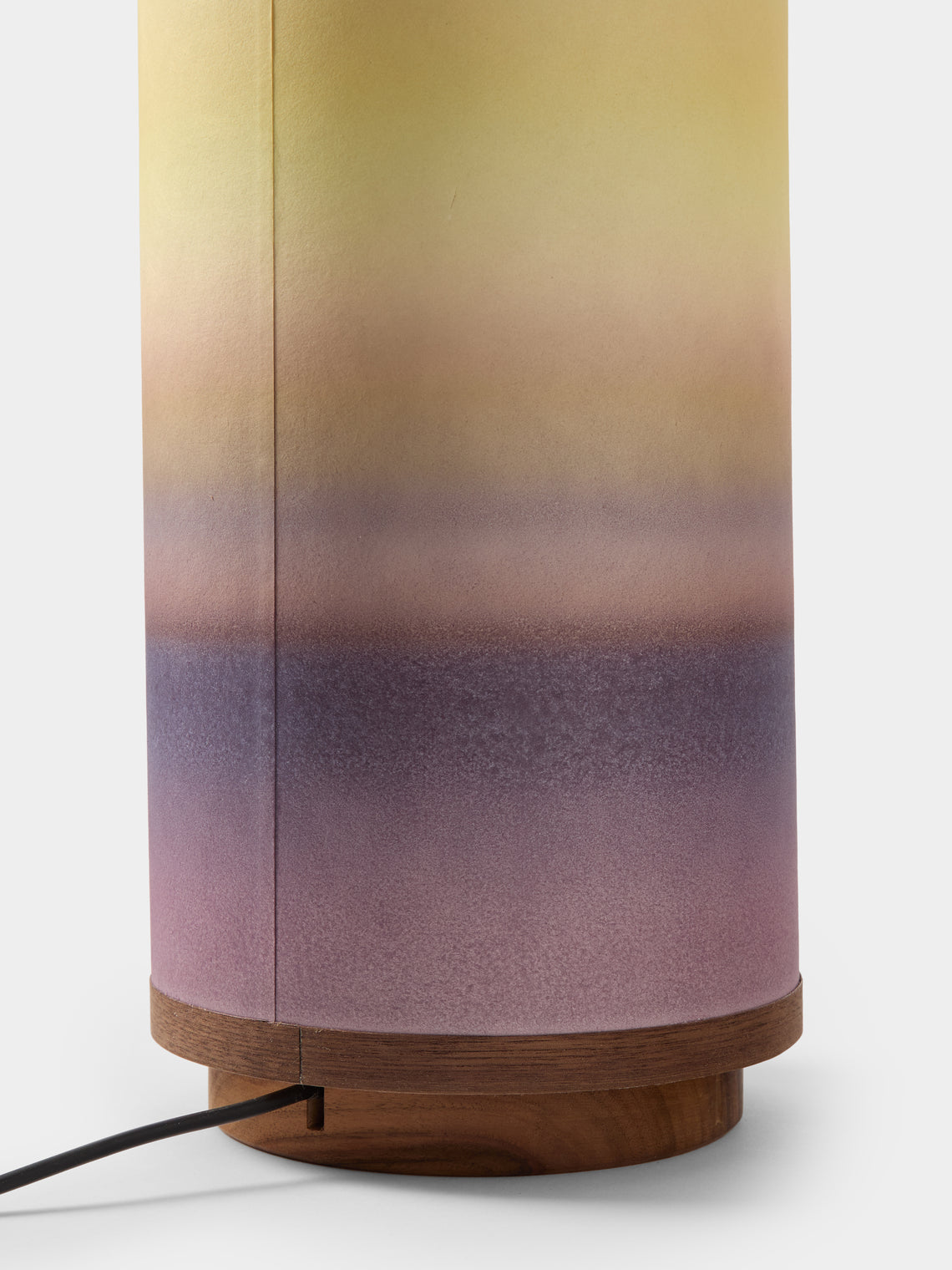 Maxime Prange - Torii Walnut and Washi Paper Large Table Lamp - Multiple - ABASK