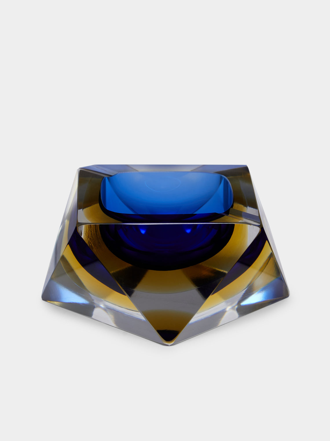 Antique and Vintage - 1950s Flavio Poli Murano Glass Ashtray -  - ABASK - 