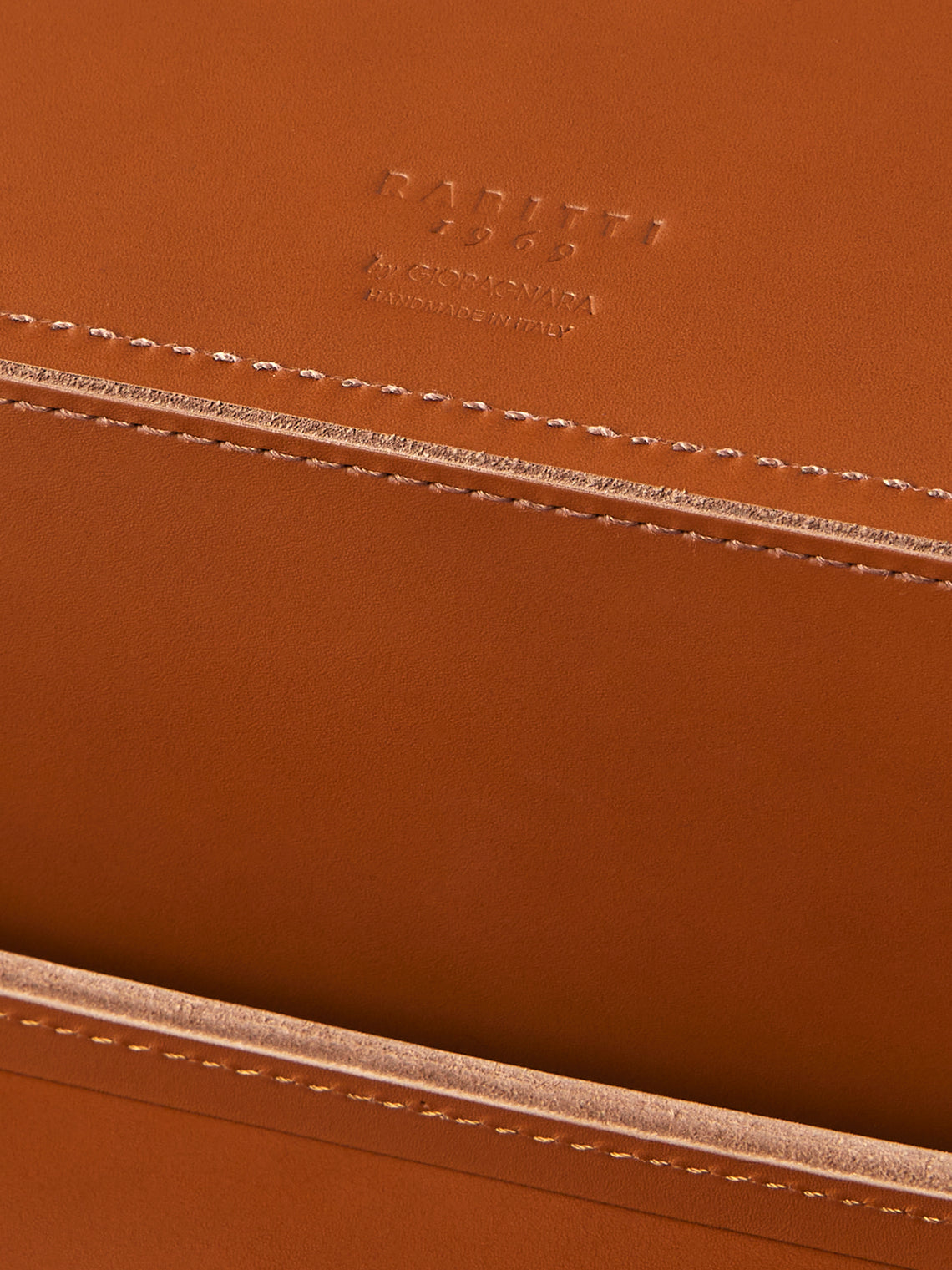 Rabitti 1969 - Inverno Leather Large Box - Orange - ABASK