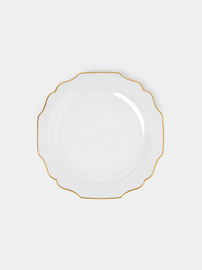Augarten - Belvedere Hand-Painted Porcelain Salad Plate - White - ABASK - 