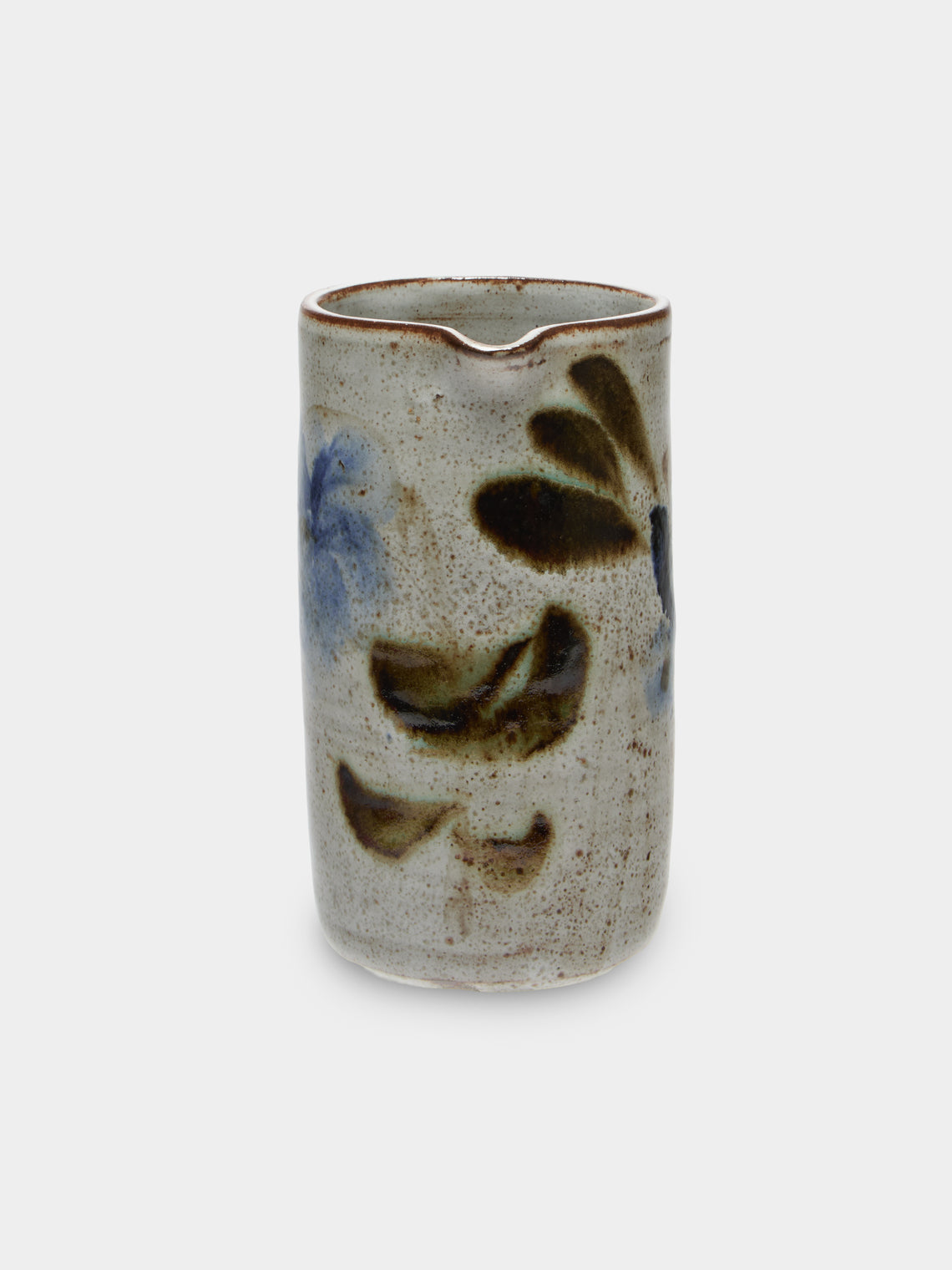 Antique and Vintage - Mid-Century Ceramic Pitcher - Natural - ABASK