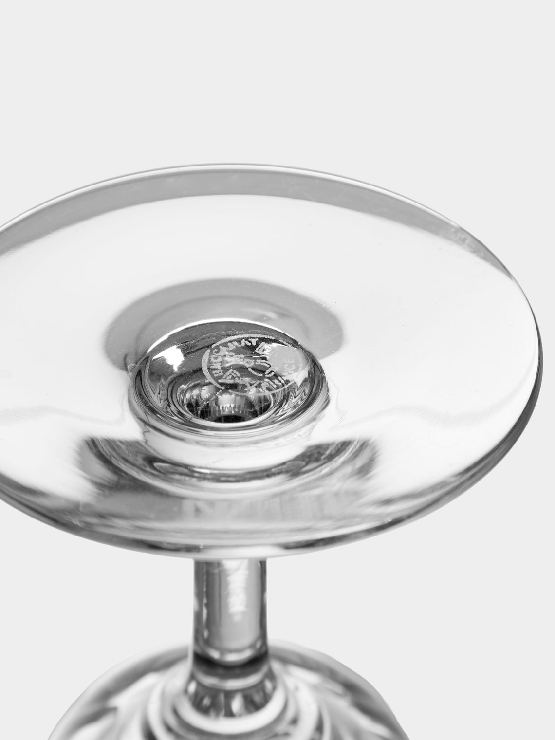 Antique and Vintage - 1970s Baccarat Crystal  Wine Glasses (Set of 10) - Clear - ABASK