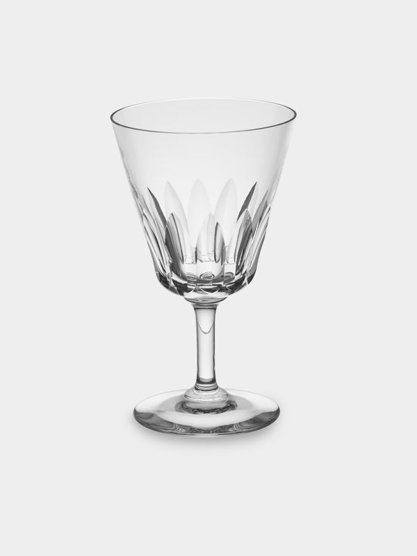 Antique and Vintage - 1970s Baccarat Crystal  Wine Glasses (Set of 10) - Clear - ABASK- 