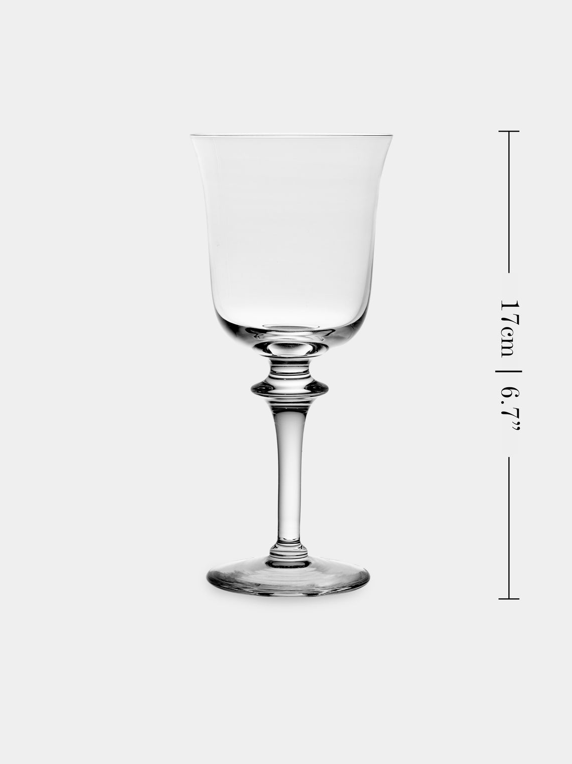 Antique and Vintage - 1947 Daum Saumur Champagne, Water and Wine Glasses (Set of 35) - Clear - ABASK