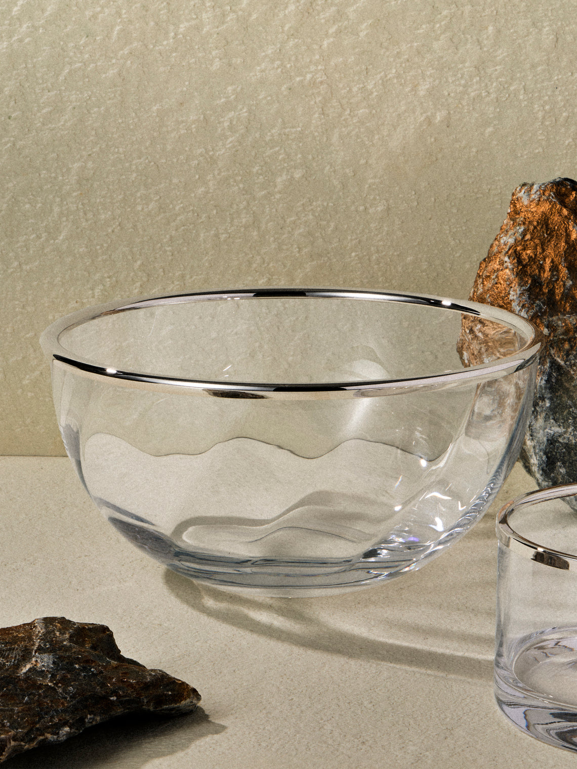 Ercuis - Éclat Silver-Plated Bowl - Clear - ABASK