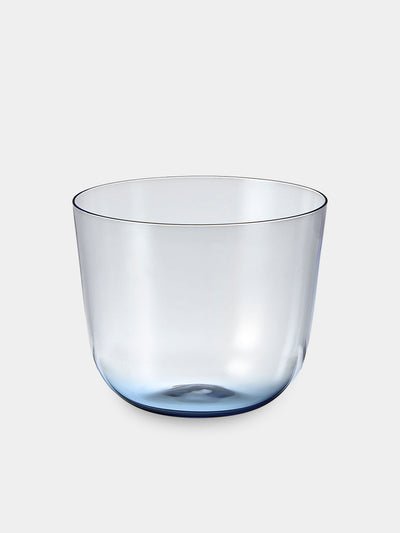 Lobmeyr - | Set of 2 | Alpha Crystal Tumblers - Blue - ABASK - 