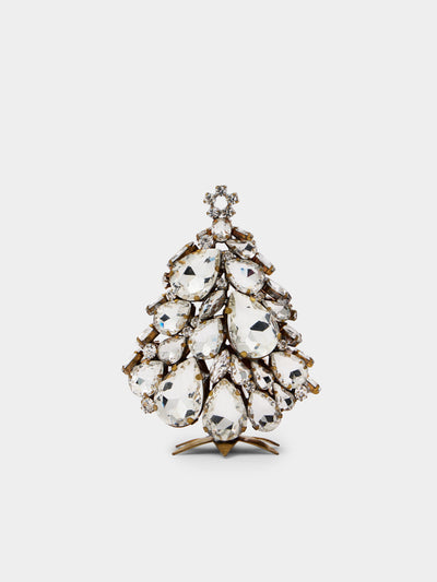 ABASK Decorations - 3D Gleam Czech Crystal Tree - Clear - ABASK - 