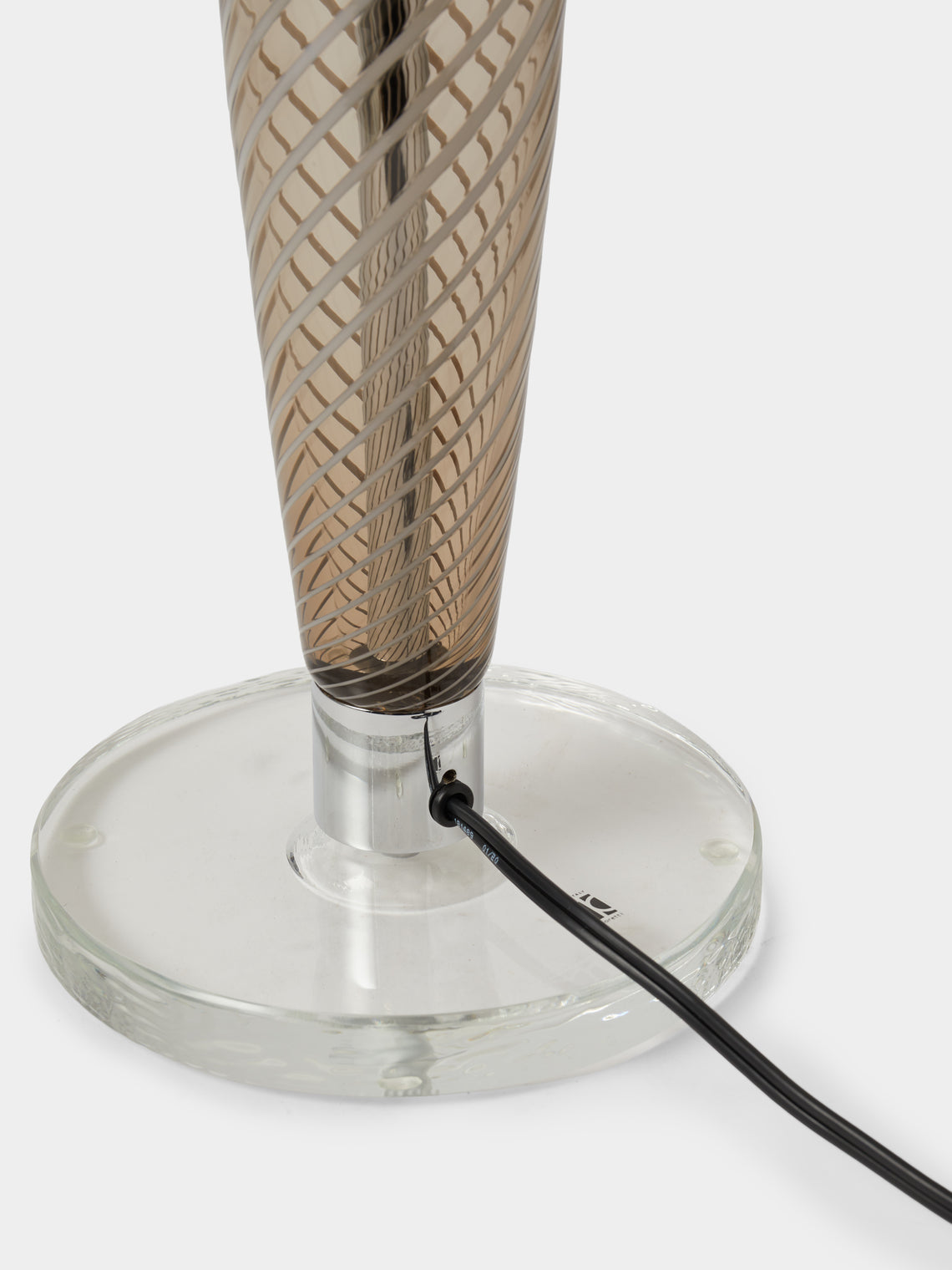 Carlo Moretti - Bricola Hand-Blown Murano Glass Table Lamp - Clear - ABASK