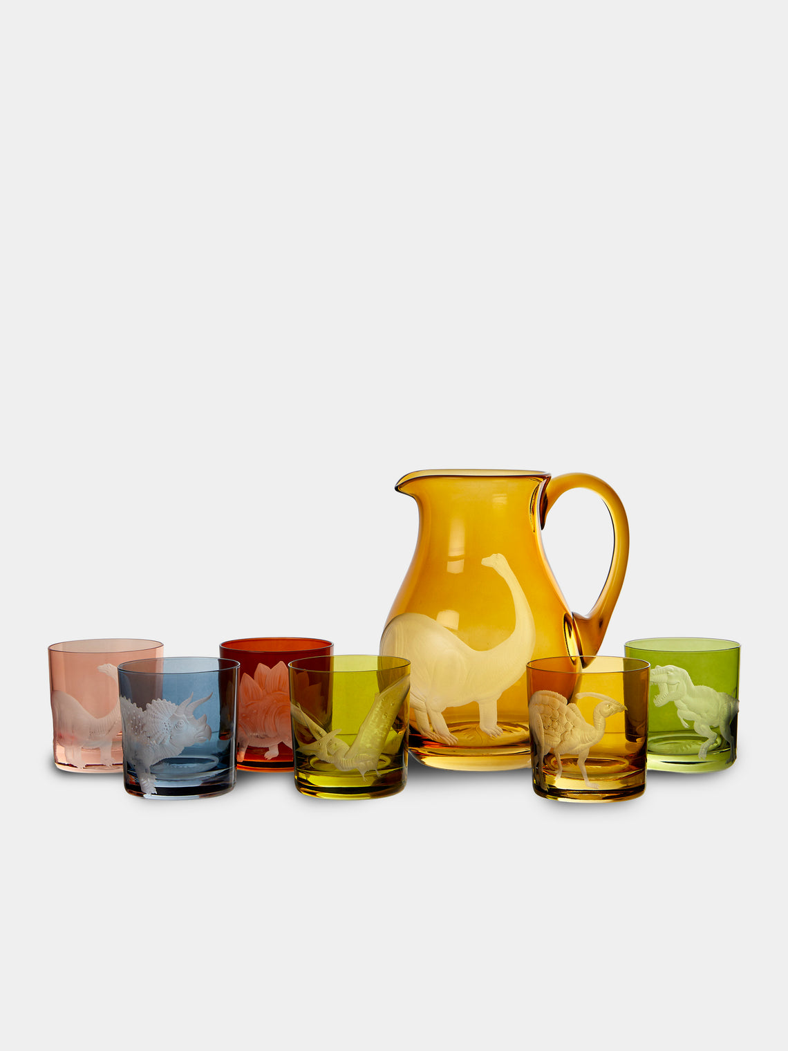 Artel - Dinosaur Hand-Engraved Collection - Green - ABASK