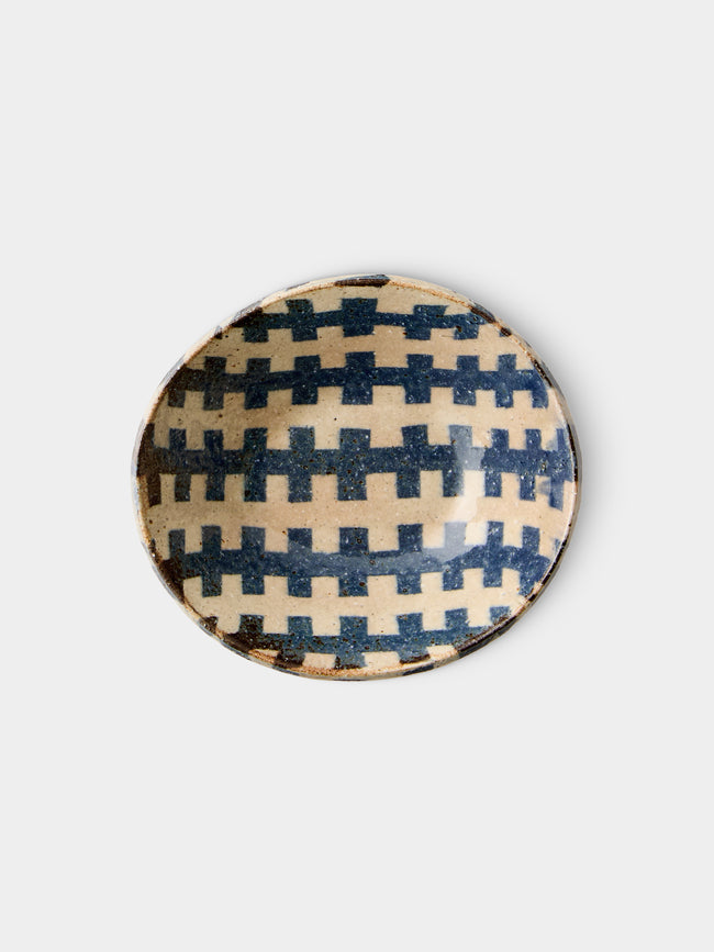 Makidani-gama - Nerikomi Ceramic Small Oval Bowls (Set of 5) - Multiple - ABASK - 