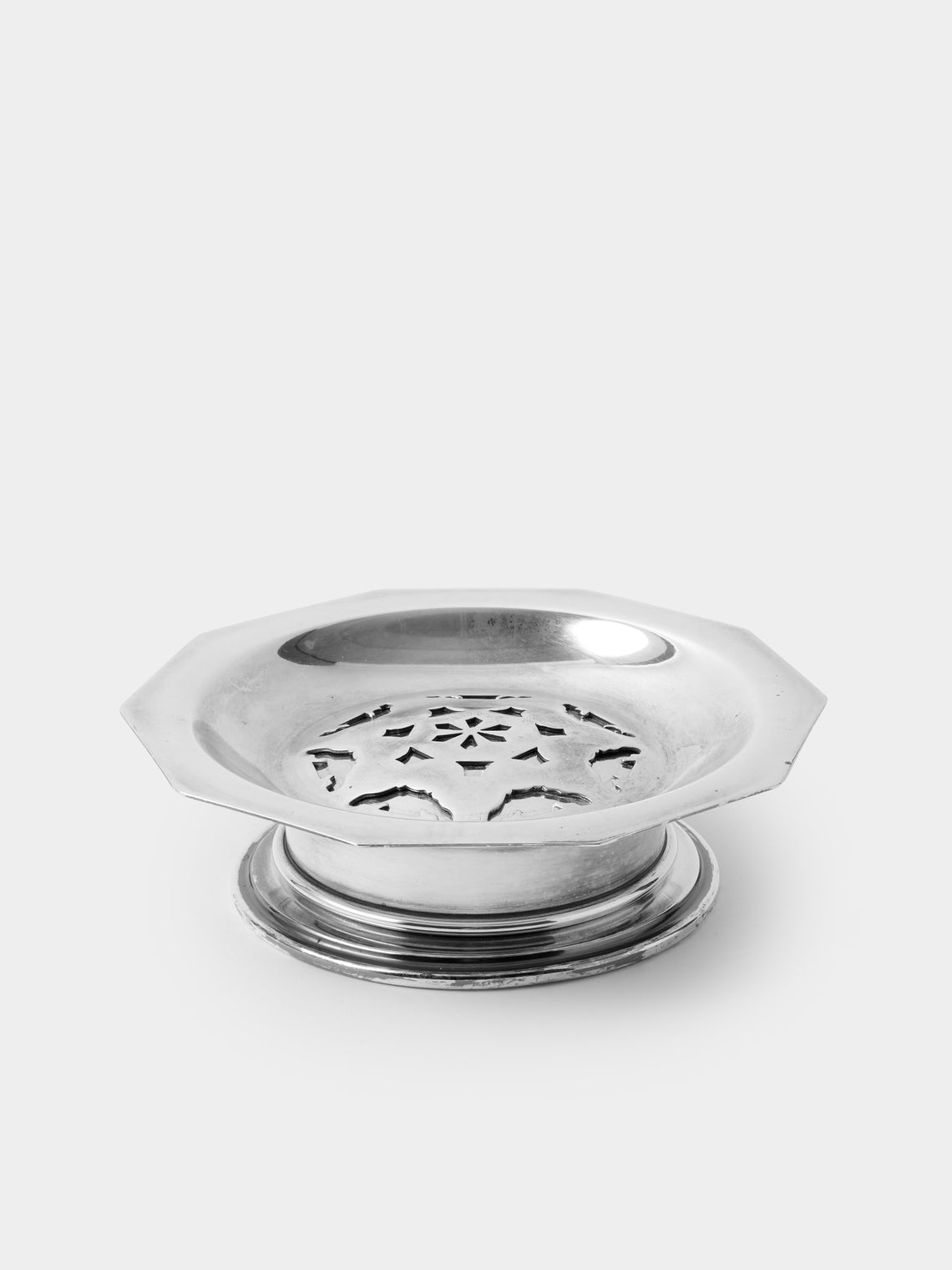 Antique and Vintage - Early-20th-Century French Silver-Plated Butter Press - Silver - ABASK - 