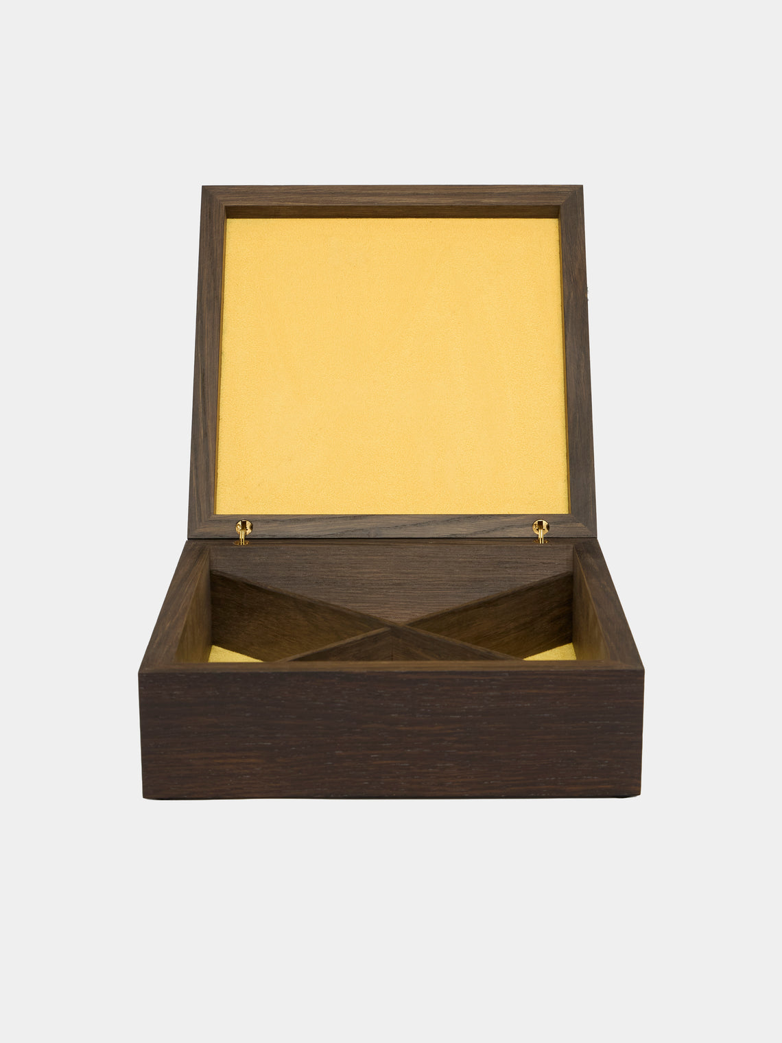 Kevin Stamper - Albers Wood Desk Box - Yellow - ABASK