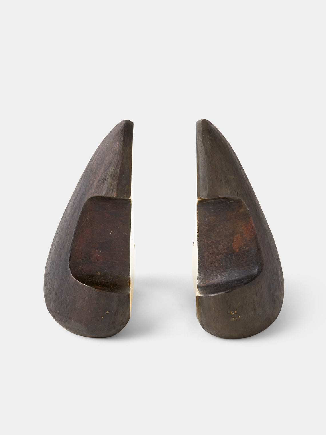 Carl Auböck - Cello Brass Bookends - Black - ABASK - 