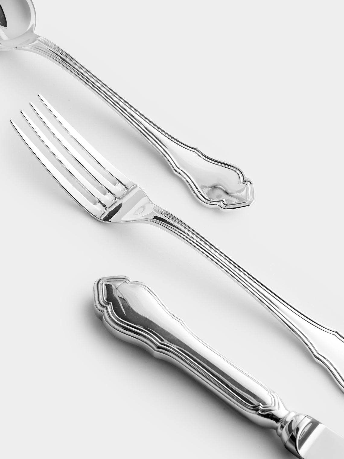 Barocco Silver-Plated Dinner Cutlery (Set of 4)