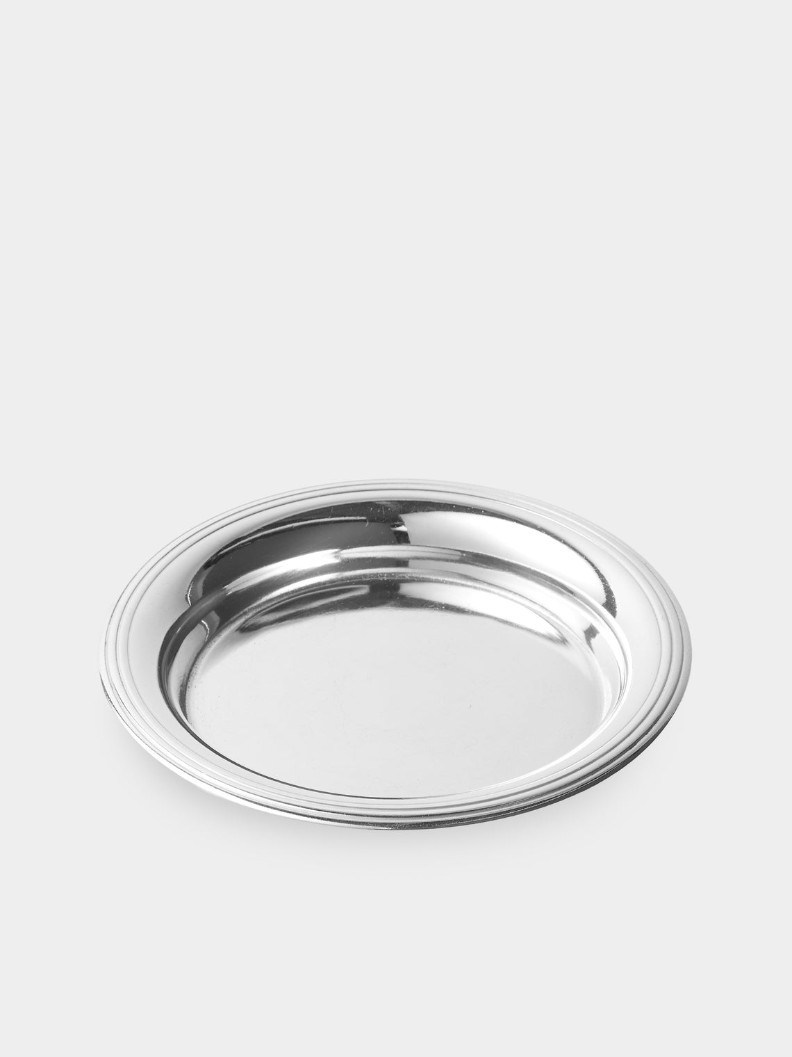 Antique and Vintage - 1955 Ercuis Silver-Plated Bottle Coaster - Silver - ABASK - 