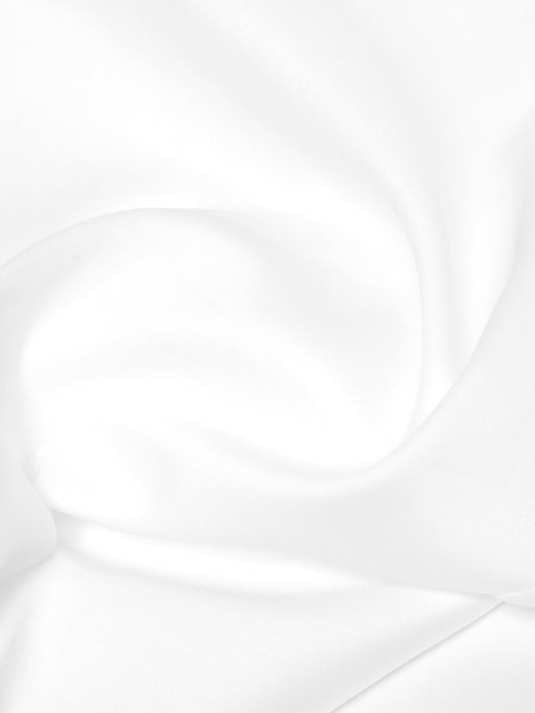 Loretta Caponi - Cotton King-Size Bottom Sheet - White - ABASK