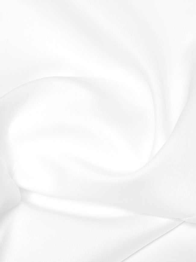 Loretta Caponi - Cotton King-Size Bottom Sheet - White - ABASK