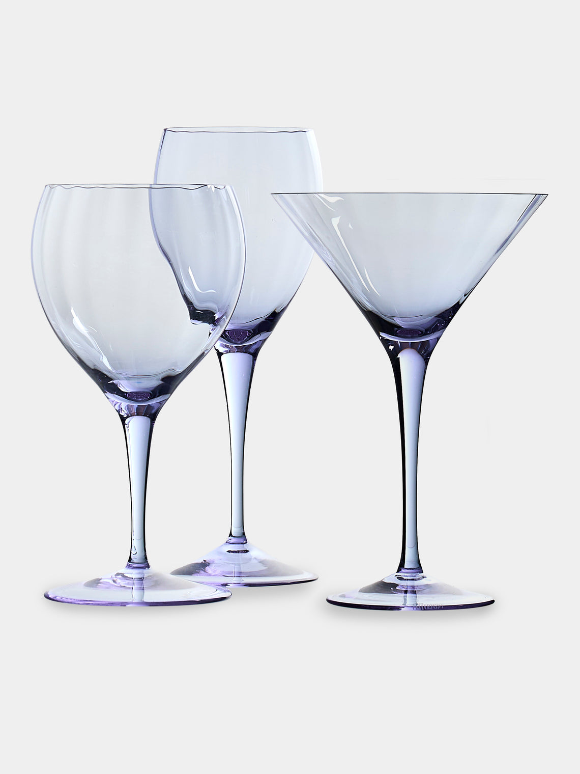 Moser - Optic Hand-Blown Crystal Collection - Purple - ABASK - 