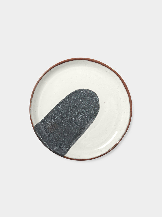 Silvia K Ceramics - Hand-Glazed Terracotta Small Plates (Set of 4) -  - ABASK - 