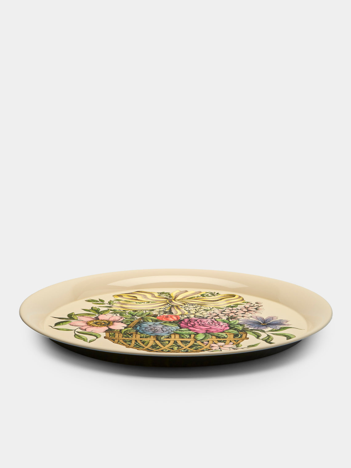 Fornasetti - Cesto d'Oro Round Tray - Multiple - ABASK