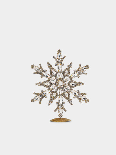 ABASK Decorations - Czech Crystal Snowflake - Clear - ABASK - 