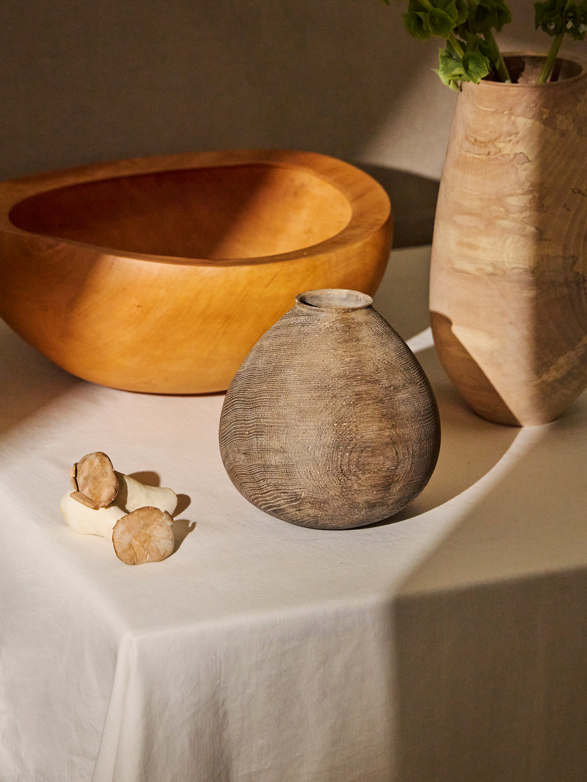 Felix Votteler - Mineral Oak Vase - Gray - ABASK