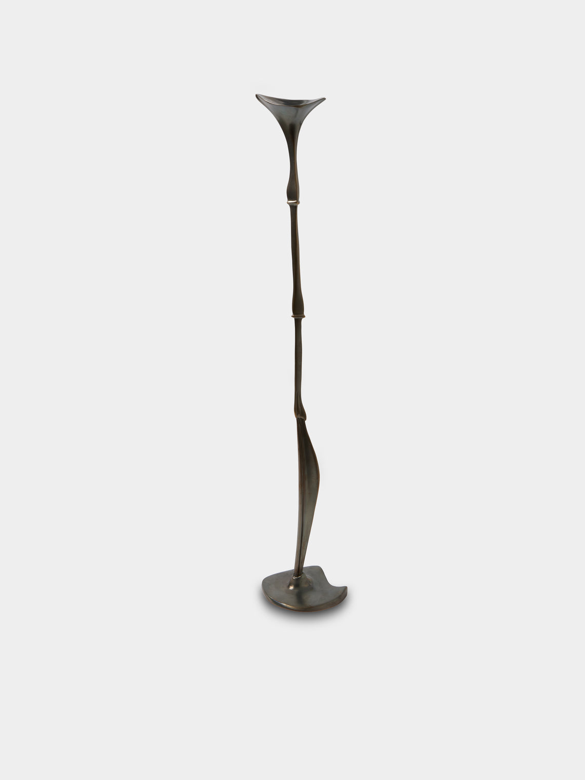 Shaha Raphael - Low Tide Fishbone Hand-Cast Brass Large Candelabra - Brown - ABASK - 
