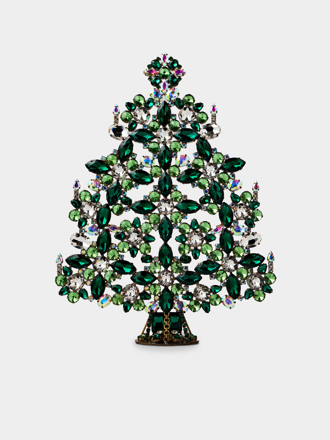 ABASK Decorations - Luxurious Czech Crystal Tree - Green - ABASK - 