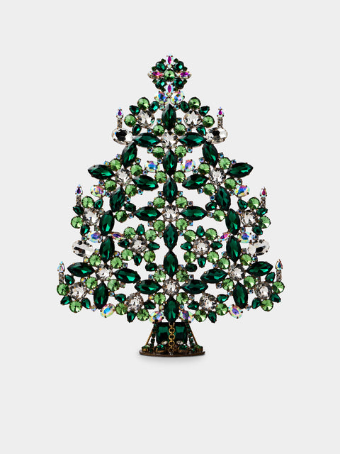 ABASK Decorations - Luxurious Czech Crystal Tree - Green - ABASK - 