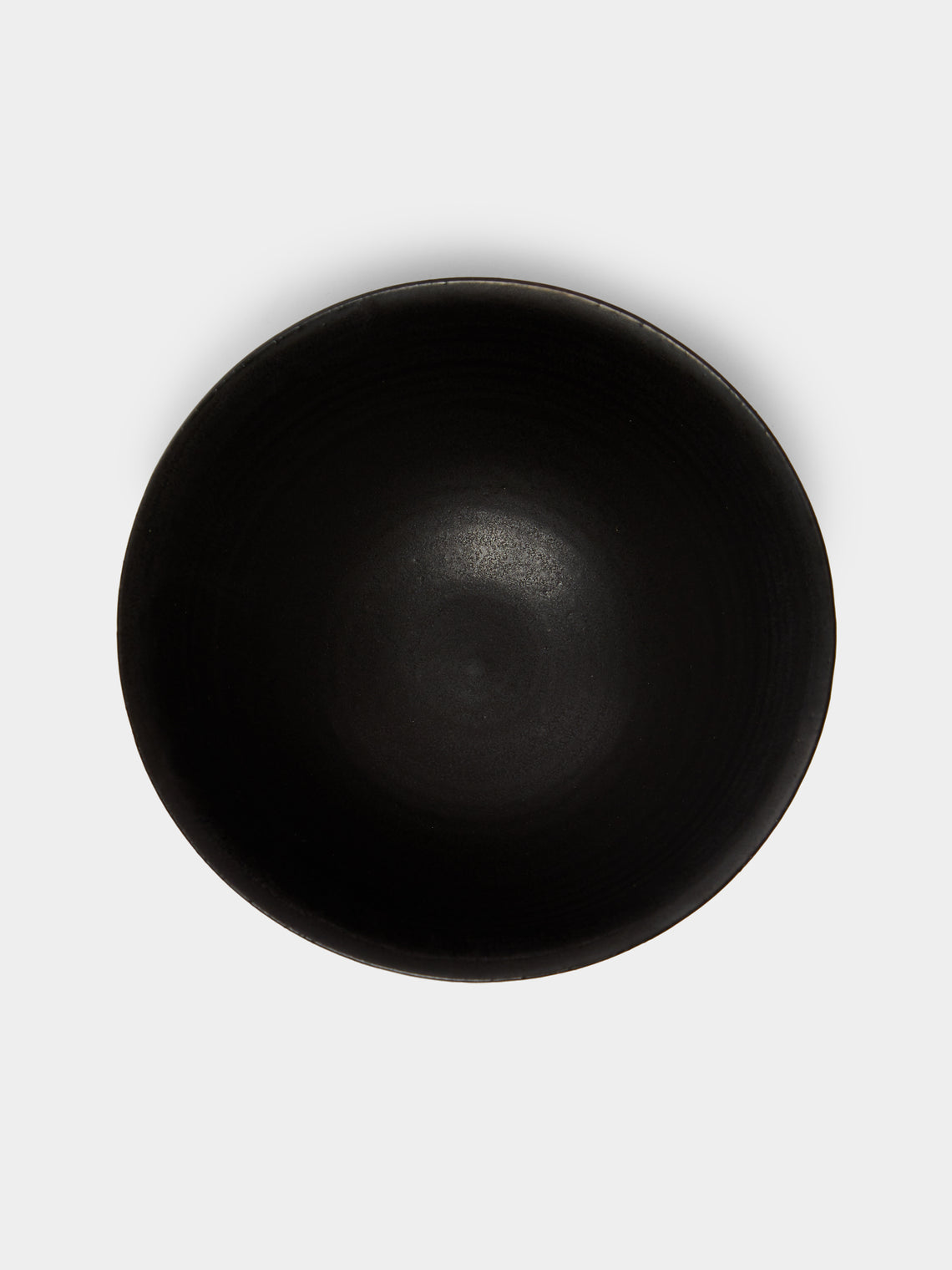 Lee Song-am - Black Clay Large Bowls (Set of 4) -  - ABASK