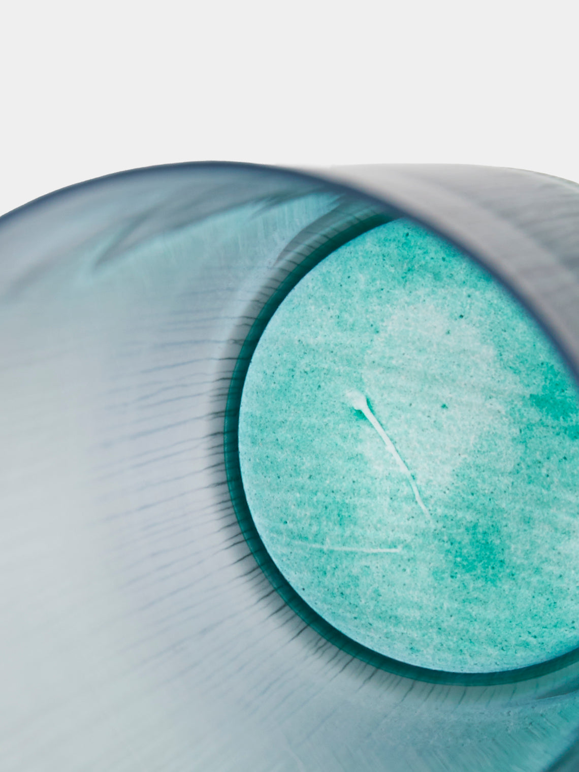 Takeyoshi Mitsui - Silence Hand-Blown Glass Highballs (Set of 2) - Blue - ABASK