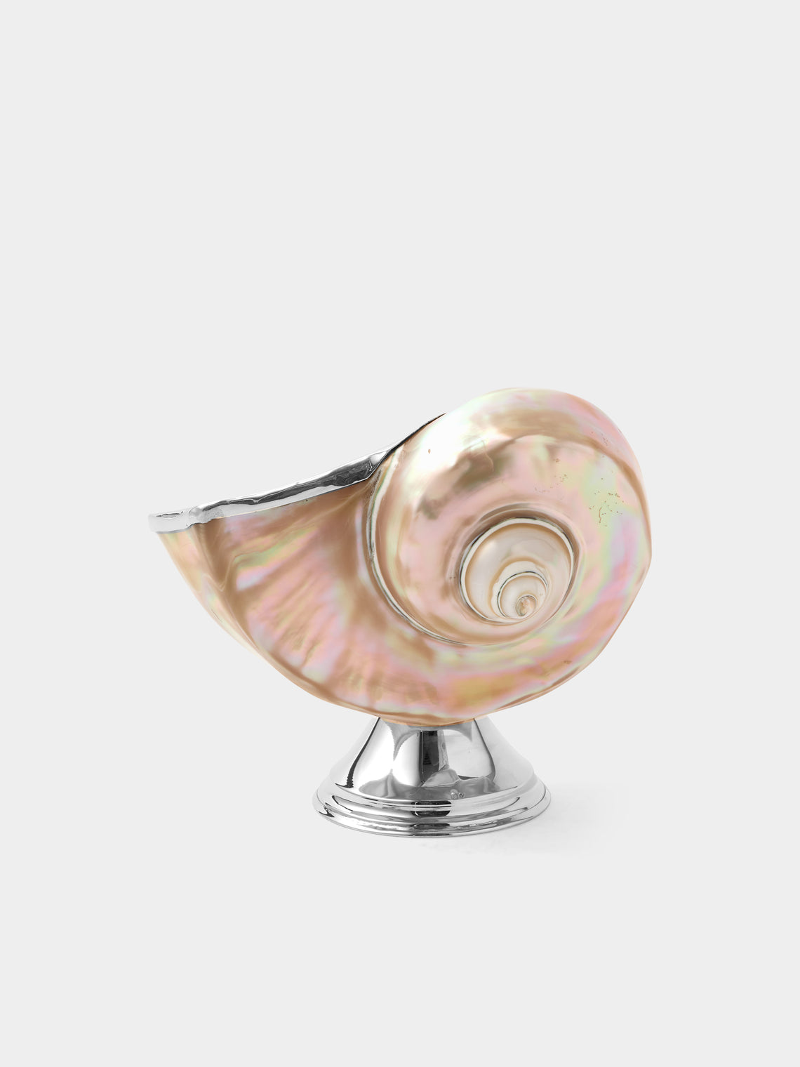 Tavares 1922 - Silver and Shell Caviar Bowl with Spoon - Ivory - ABASK