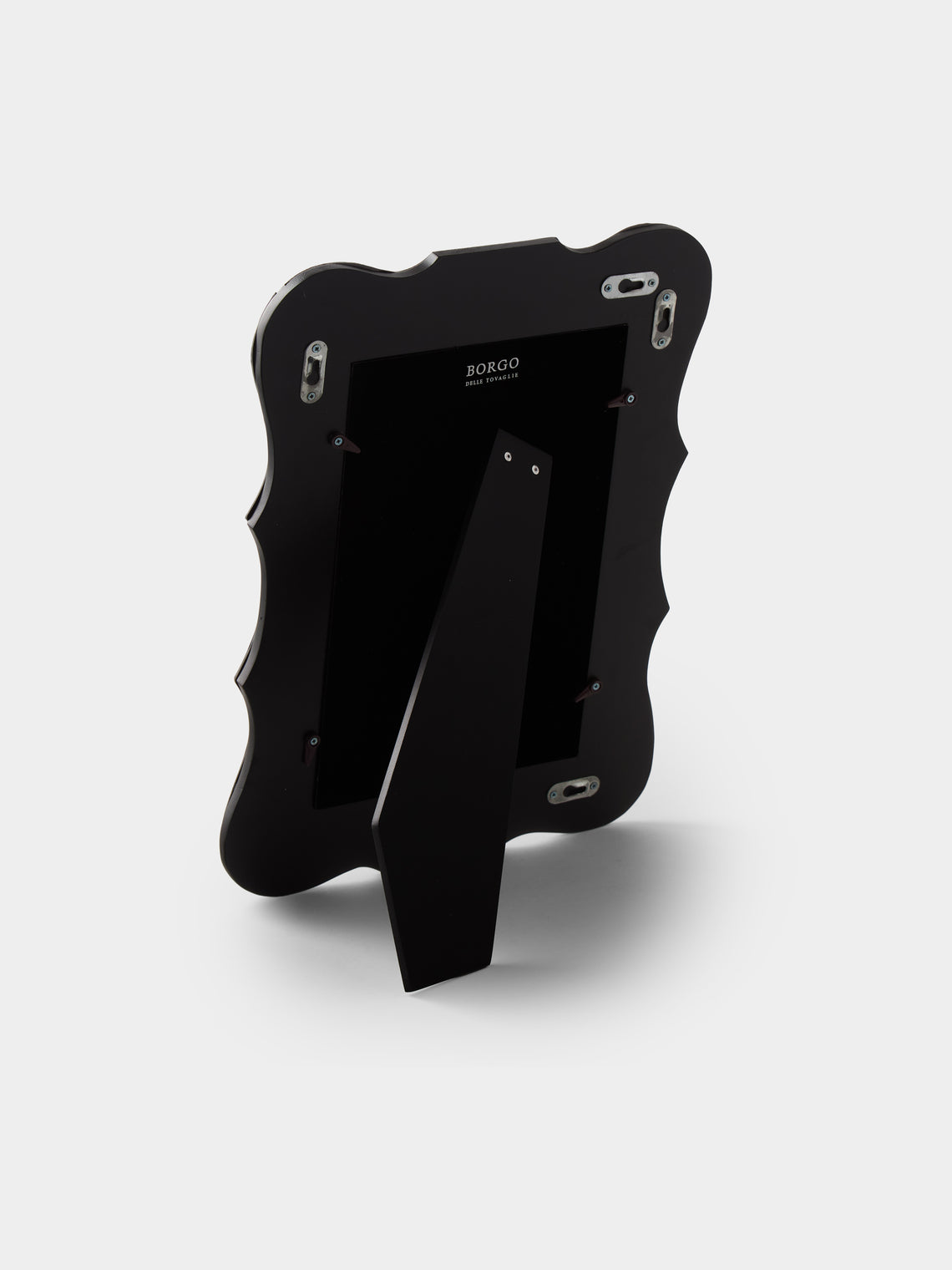 Borgo delle Tovaglie - Firenze Mirrored Glass Photo Frame - Silver - ABASK