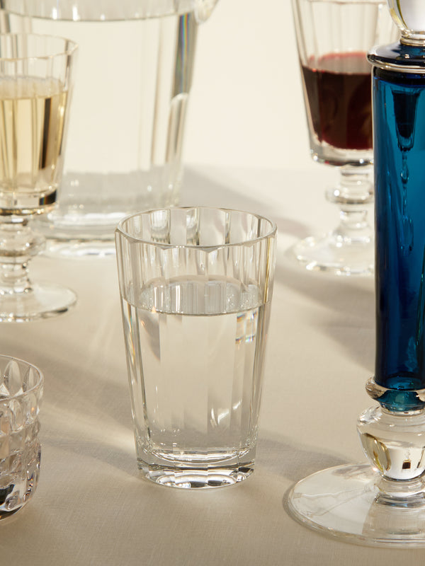 Theresienthal - Roland Hand-Blown Crystal Tumbler (Set of 2) - Clear - ABASK