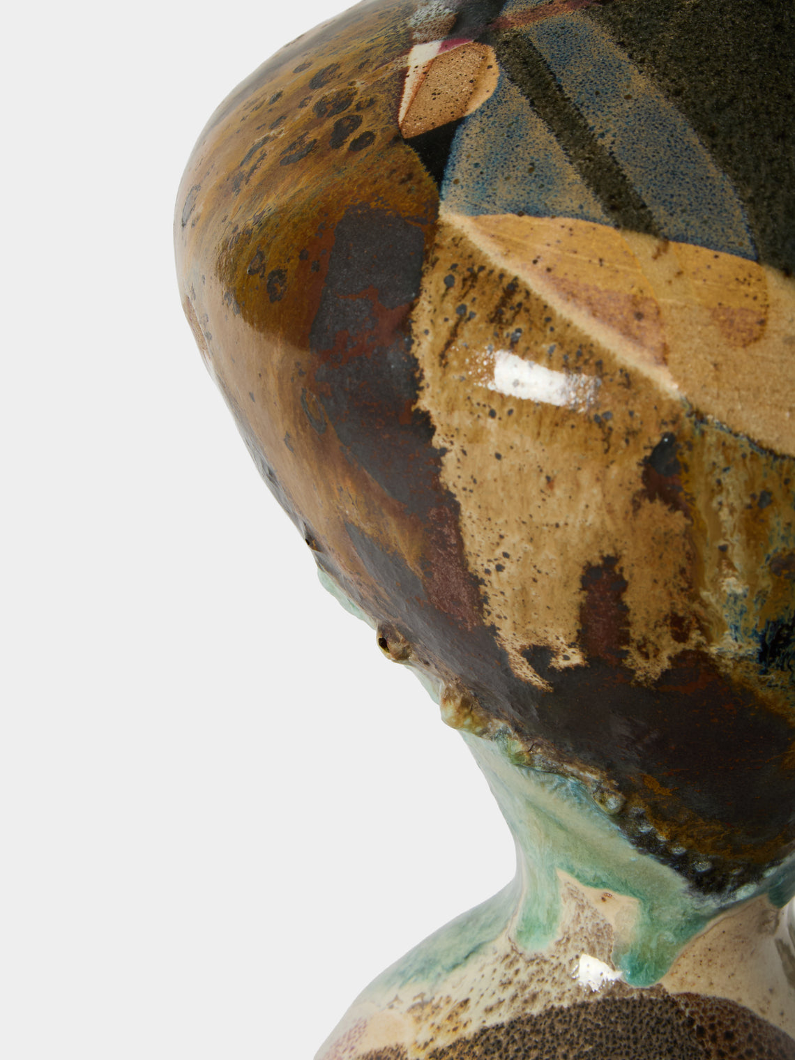 Episode - Billow Hand-Glazed Ceramic Table Lamp - Multiple - ABASK