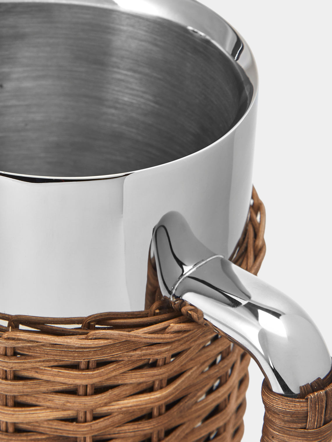 Pigment France - Nantes Rattan Pitcher - Brown - ABASK