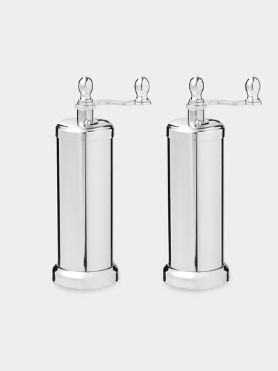 Chiarugi 1952 - Silver-Plated Brass Salt and Pepper Mill (Set of 2) -  - ABASK - 